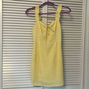 Charlie Holiday Yellow Dress Size XS